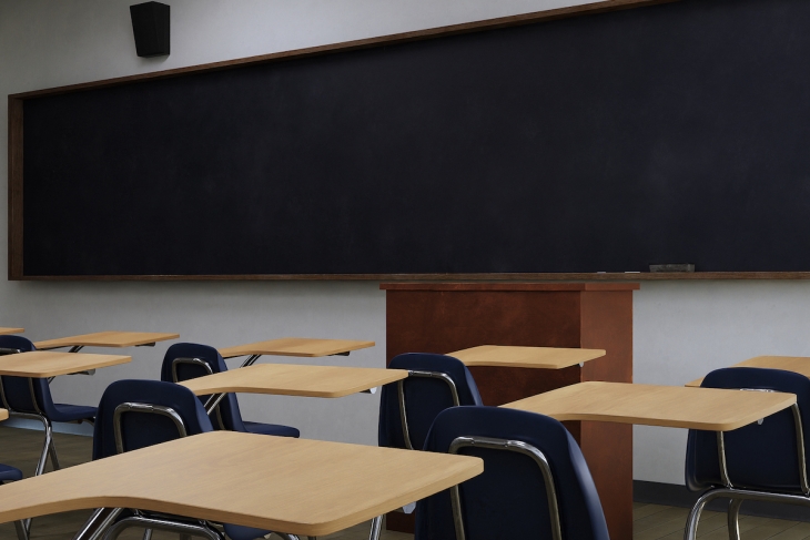 Empty classroom