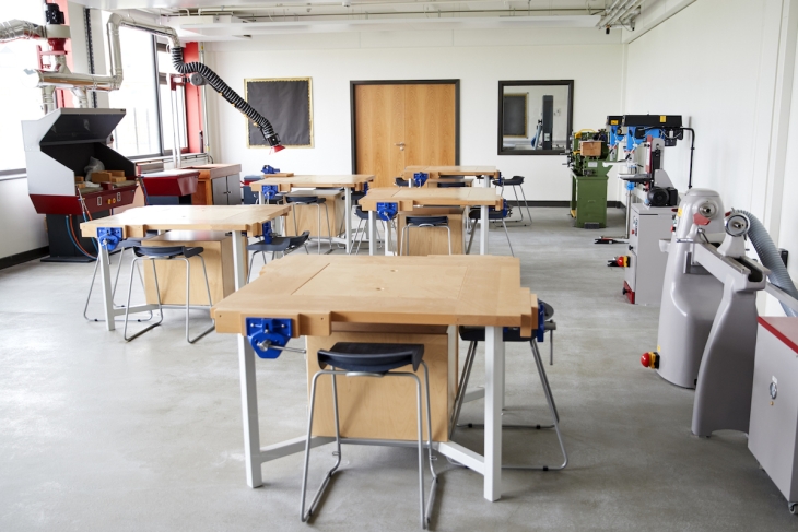 Career-technical education classroom