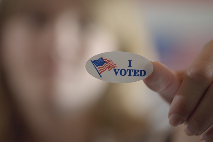 I voted sticker