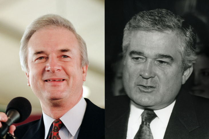 Jim Hunt and Lou Gerstner