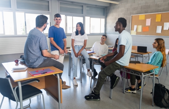 College class discussion