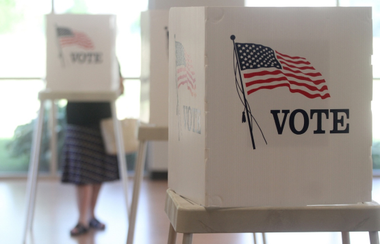 Voting booth