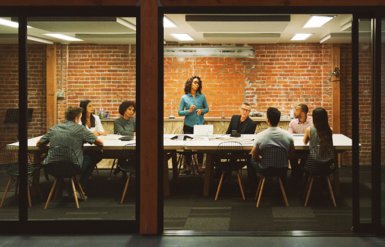 Office meeting